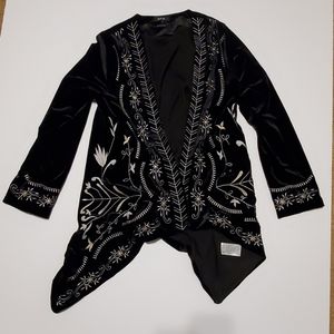 Miss Me velvet kimono